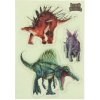 Gelové samolepky Glibbies Dino World Tyrannosaurus rex 2ks