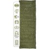 Warmpeace Quilt 300 péřový dekový spacák calla green/black