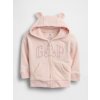 GAP Baby mikina s logom VintageSoft Ružová 3-6M