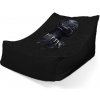 Sablio Sedací vak Lounge BLACK PANTHER z profilu Vesmír - 80 x 95 x 50 cm