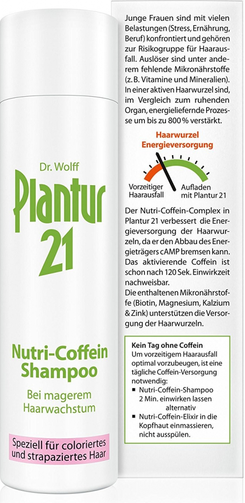 Plantur 21 Nutri-Coffein šampón 250 ml