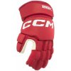 Hokejové rukavice CCM 88K SR Farba: červená, Veľkosť: L