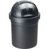 Odpadkový kôš rolovacie veko Rotho Roll Bob 30 l, čierny