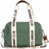 Childhome Prebaľovacia taška Mommy Club Signature Canvas Green