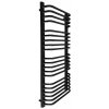 Regnis Etna, vykurovacie teleso 550x1180mm, 585W, čierna matná, ETNA1180/550/D500/BLACK