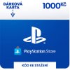 PlayStation Store predplatená karta 1000 Kč CZ