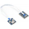 Waveshare ESP32-S3 Mini Development Board, Based on ESP32-S3FH4R2 Dual-Core Processor With Adapter