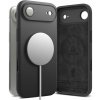 Odolné puzdro Ringke Silicone Magnetic Apple iPhone Air, MagSafe, Čierna