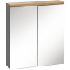 ArtCom Zrkadlová skrinka BALI Grafit 840 | 60 cm
