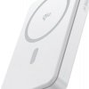 Magnetická power banka Baseus Airpow Qi2 MagSafe 10000mAh 22,5W s káblom mesiac biely