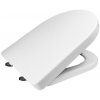MEREO WC sedátko samozatváracie, duroplast, SoftClose, nerezové pánty - Easy Lock, biela, CSS115SN