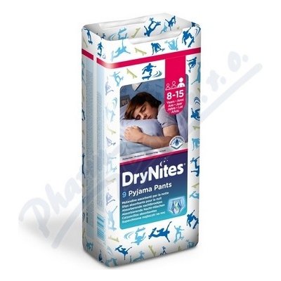 DryNites HUGGIES kalh.abs.L 8-15/boys/27-57 kg/9 ks