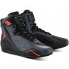 Boty FASTER-4, ALPINESTARS (černá/šedá/červená fluo, vel. 43)