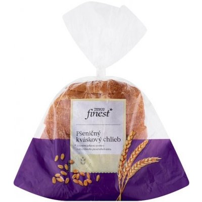 Tesco Finest Pšeničný kváskový chlieb 450 g