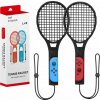 JYS Tenisová raketa 2x pro Joy-Con Joy-Con pro Nintendo Switch OLED / Mario Tennis / Jys