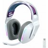 Logitech G 981-000883 slúchadlo / náhlavná súprava Slúchadlá s mikrofónom Bezdrôtový Pres hlavu Hranie Biela (981-000883)