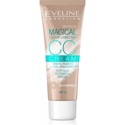 Eveline Magical CC krycí krém 52 medium beige 30 ml