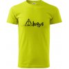 Harry - Always - Klasické pánske tričko vyššej gramáže - 3XL ( Limetková )