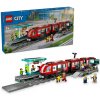 LEGO LEGO® City 60423 Tramvaj a zastávka v centru města