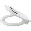 Alca Alcadrain A604 FLOWER - WC sedadlo univerzálne SOFTCLOSE, Duroplast