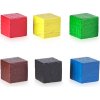 Drevený blok 10 mm (10ks), farba žlutá