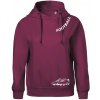 FOOTBALL nápis šikmo - Oversized mikina dámská Moon - kratšia + širšia - L ( Fuchsiová )