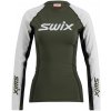 Dámske funkčné tričko Swix, RACEX DRY W Khaki,Biela XL