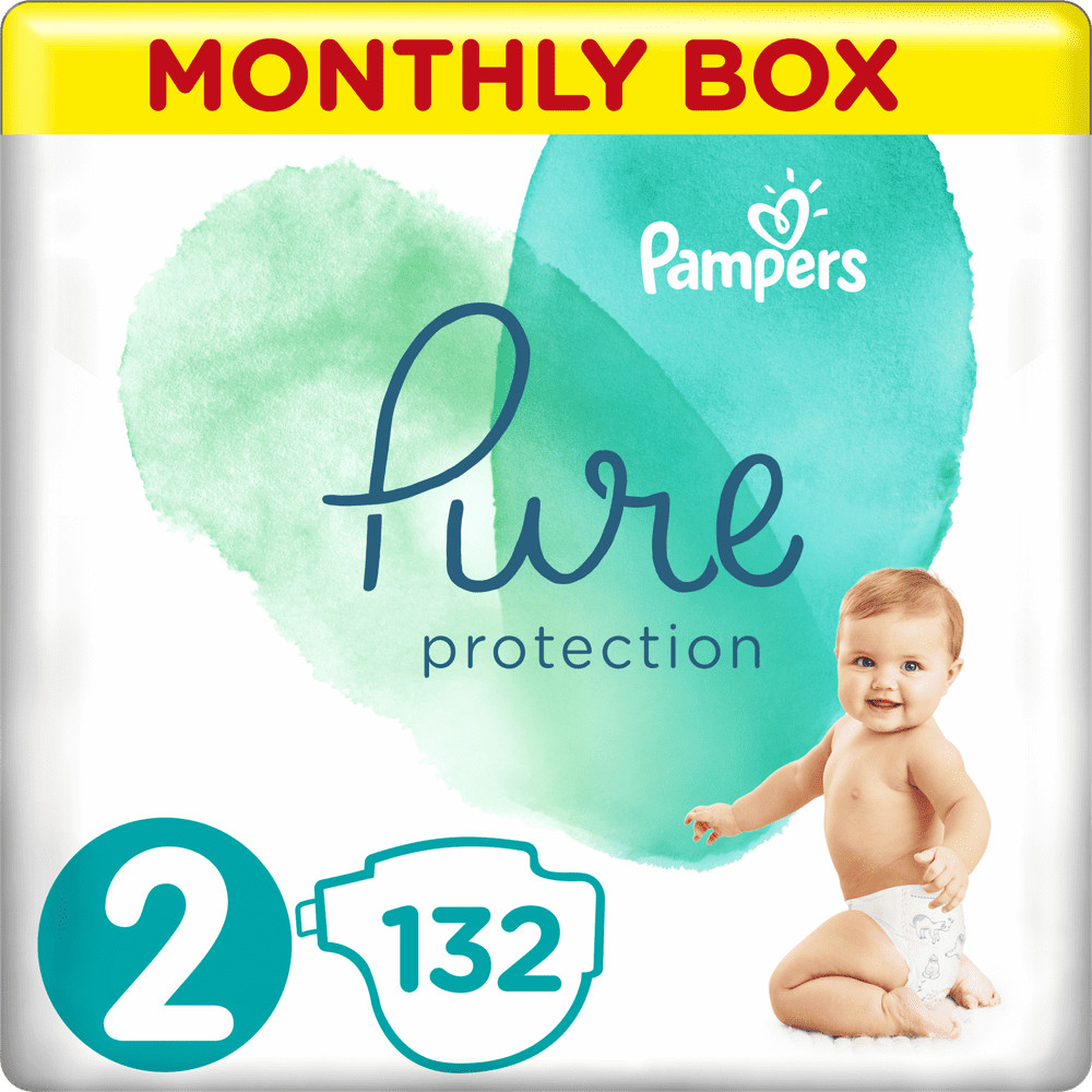 Pampers Pure Protection 2 132 ks
