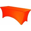TENTino Elastický poťah EXTREME na skladací stôl 150-152x76 cm VIAC FARIEB Farba obrusu: ORANŽOVÁ / ORANGE