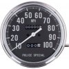 Tachometer FL, policajný, čierny. 1:1 MPH
