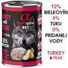 Alpha Spirit Dog Wet konz Morka s hruškou 400g
