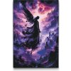 Vymalujsisam.sk Maľovanie podľa čísiel - Anjel smrti Veľkosť: 40x60cm, Rám: Na kartónovej doske
