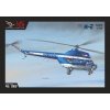 Papierový model - Policajný vrtuľník Mi-2 Poľsko