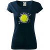 Tenisová loptička v triku - Dámske tričko Pure - 3XL ( Tmavomodrá (veľmi tmavá - skoro čierna) )