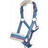 Waldhausen HKM Ohlávka Funny Horses purple/aqua/silver
