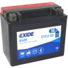 Motobatéria EXIDE 10Ah, 12V, ETX12-BS