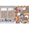 Samolepiace Fólie na sklo 10725 Farebná mozaika - šírka 67,5 cm + samolepiace