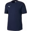 Pánske tričko Puma, TEAM FINAL 21 TRAINING JERSEY tmavo modrá,biela M