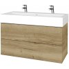 Dreja Umývadlová skrinka VARIANTE SZZ2 100 pre úmyvadlo Duravit Vero - D26 Ontario / D26 Ontario