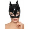 Black Level Vinyl Cat Mask - maska na polovicu hlavy z vinylu (mačka)