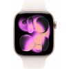 Apple Watch Series 11 GPS + Cellular 46mm Ružový zlatý hliník so svetlo ružovým športovým remienkom - M/L (MFCJ4WF/A)