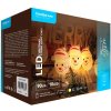 Modee Lighting LED dekorácia 10 LED 90cm snehová guľa 2xAA batérie