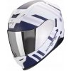 Prilba SCORPION EXO 520 EVO AIR BANSHEE MATT Biela/Modrá/Fialová