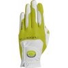 Zoom Gloves Weather Womens Golf Glove White/Lime Ľavá UNI