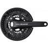 Stred SHIMANO Alivio M4060 175mm 44/32/22z. 9-k. čierny s krytom dvojdielny bez ložiska