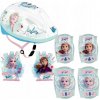 SET Ľadové kráľovstvo FROZEN PRILBA + CHRÁNIČE LAKŤOV KOLENA + RUKAVICE