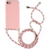 VSETKONAMOBIL 24366 ROPE Kryt so šnúrkou Apple iPhone 7 / iPhone 8 / iPhone SE 2022 / 2020 ružový