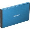 Externý box pre HDD 2,5'' USB 3.0 Natec Rhino Go, modrý, hliníkové telo NKZ-1280