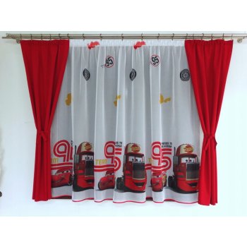 Detské záclony - Mg kpl curtain Disney 60 vzory + červené záclony od 52,9 €  - Heureka.sk
