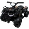 R-Sport J8AAA Elektrická štvorkolka so zvukovými a svetelnými efektmi - čierna R-Sport